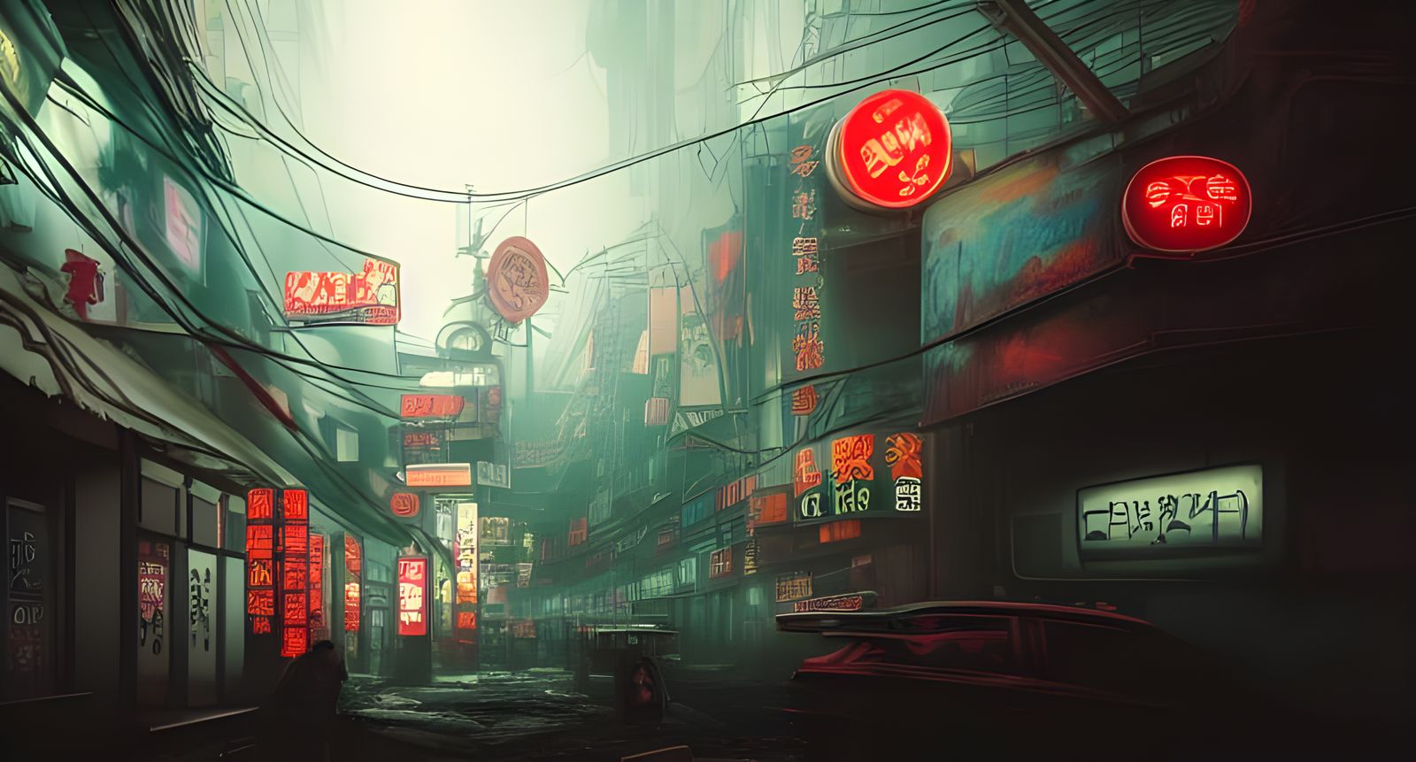 Empty Tokyo street   by @Nick