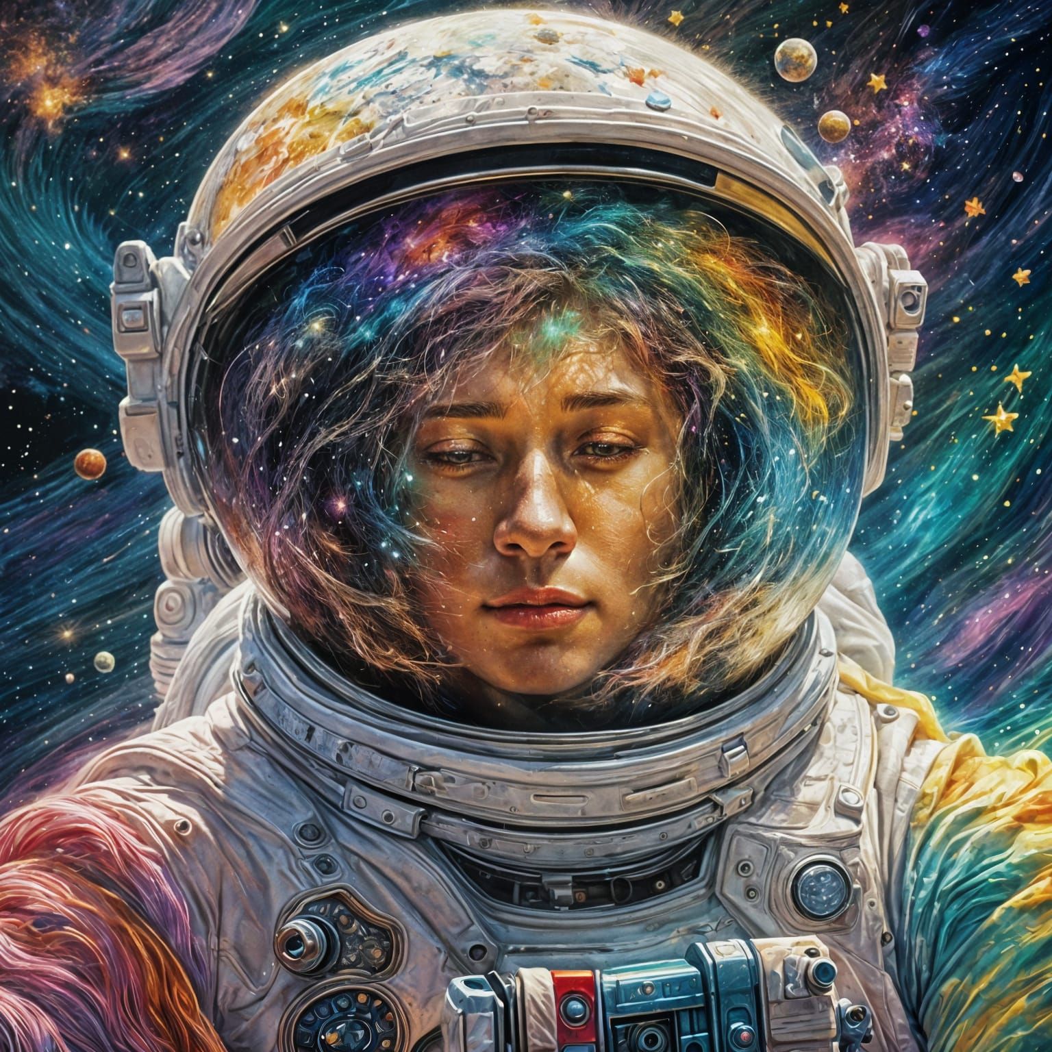 Lost Within The Beauty of The Cosmos  by @Xyloto