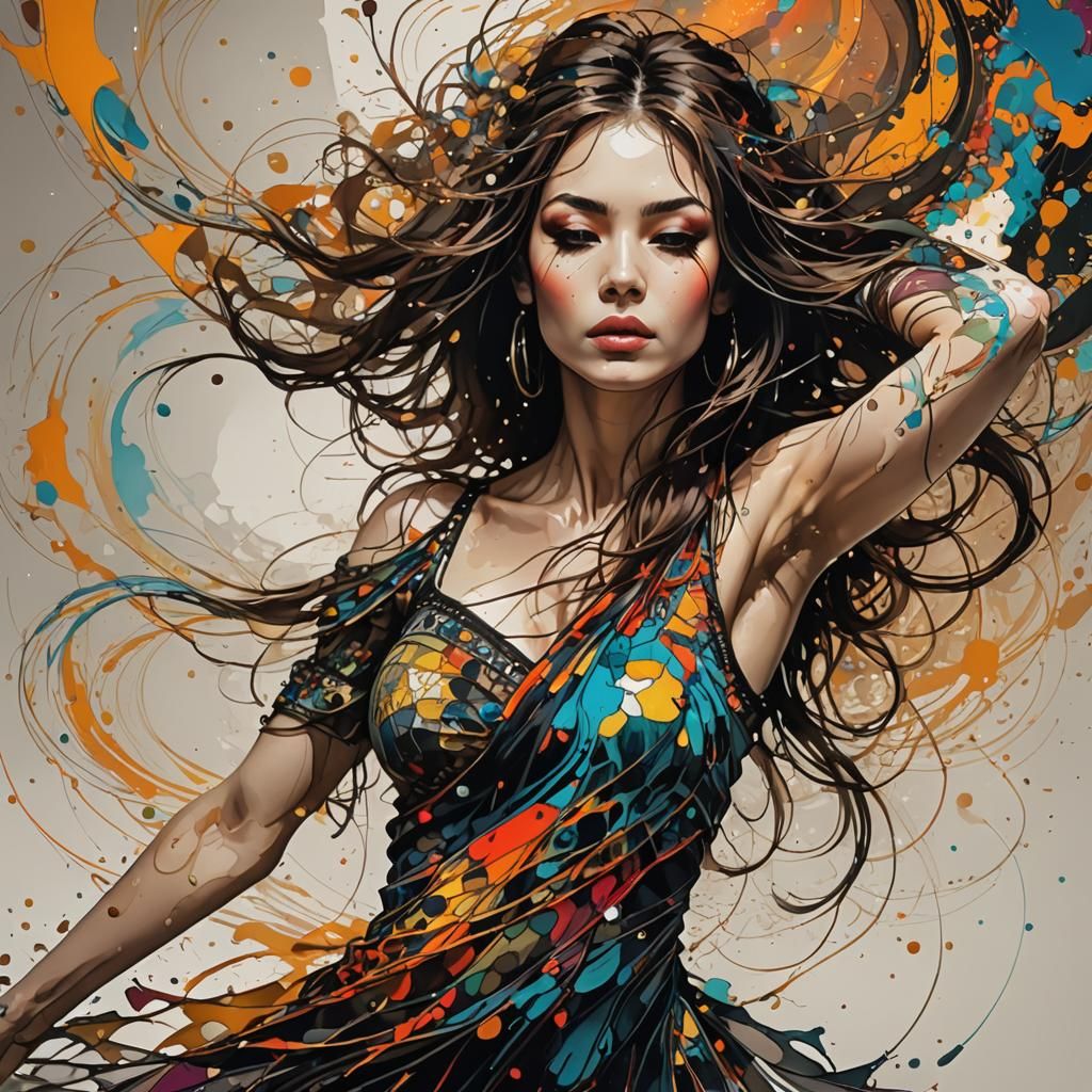 colorful movement  by @bonnie