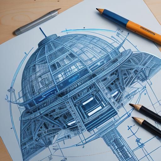 Project KONA BLUE Mechanical line drawings on how to build a...