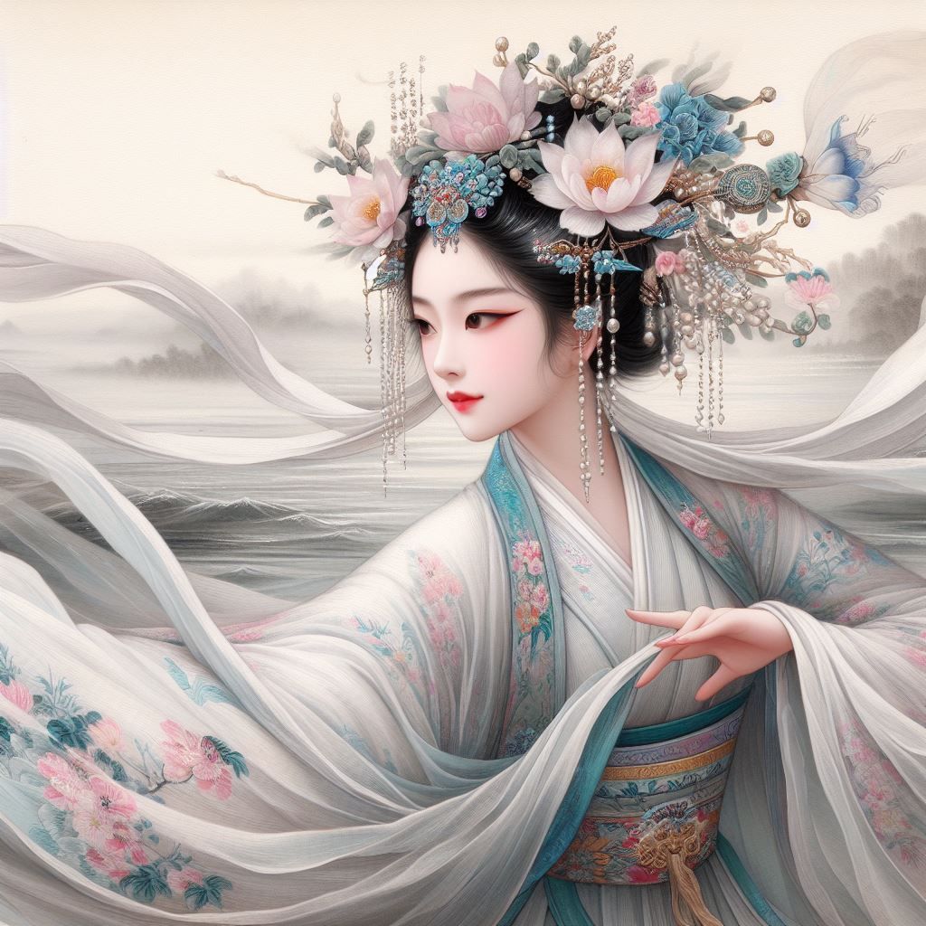 Goddess of Luo river 洛神