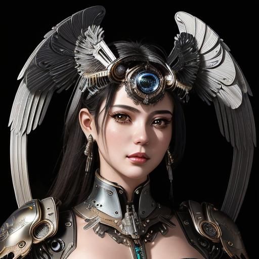 ((best quality)), ((masterpiece)), portrait+style, (upper bo...