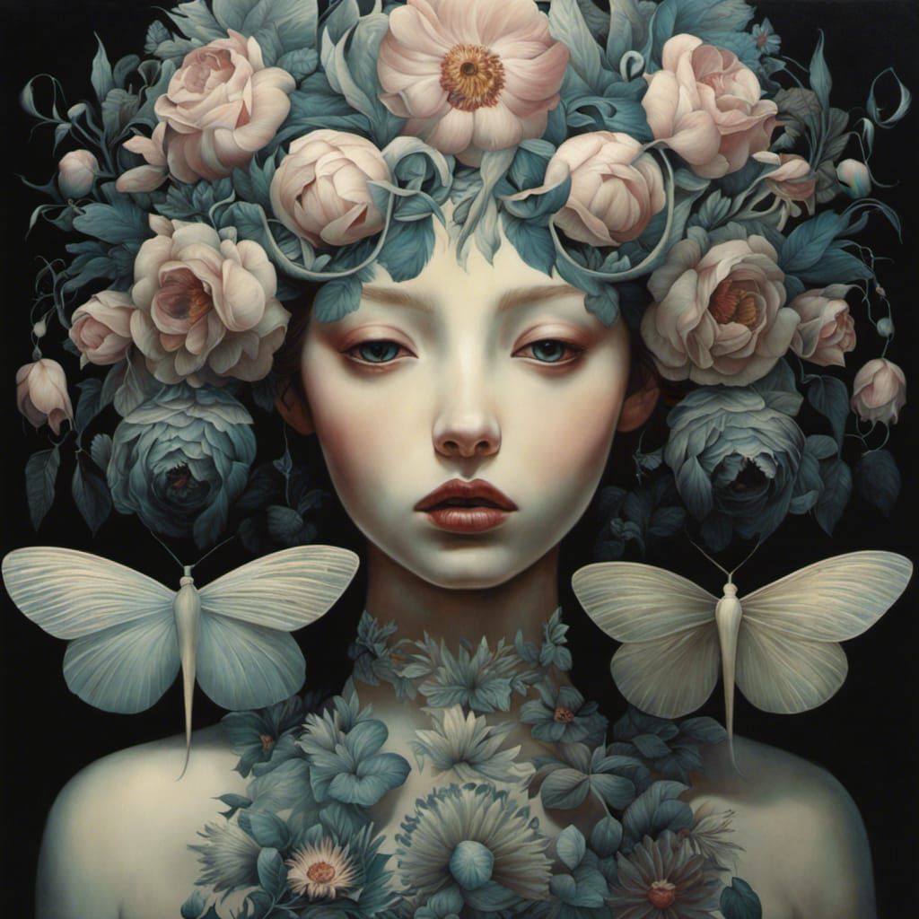 Girl By Lorena Alvarez Gómez and Marco Mazzoni - AI Generated Artwork ...