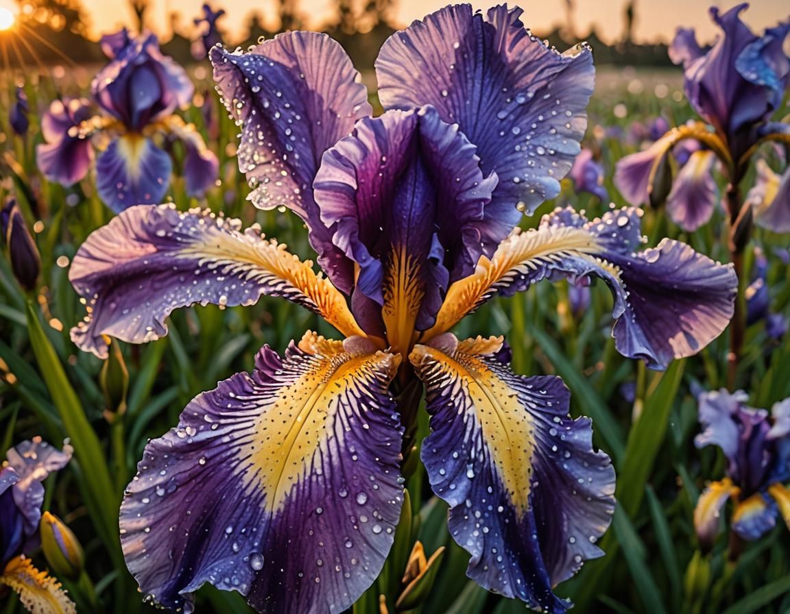 Tropical Iris