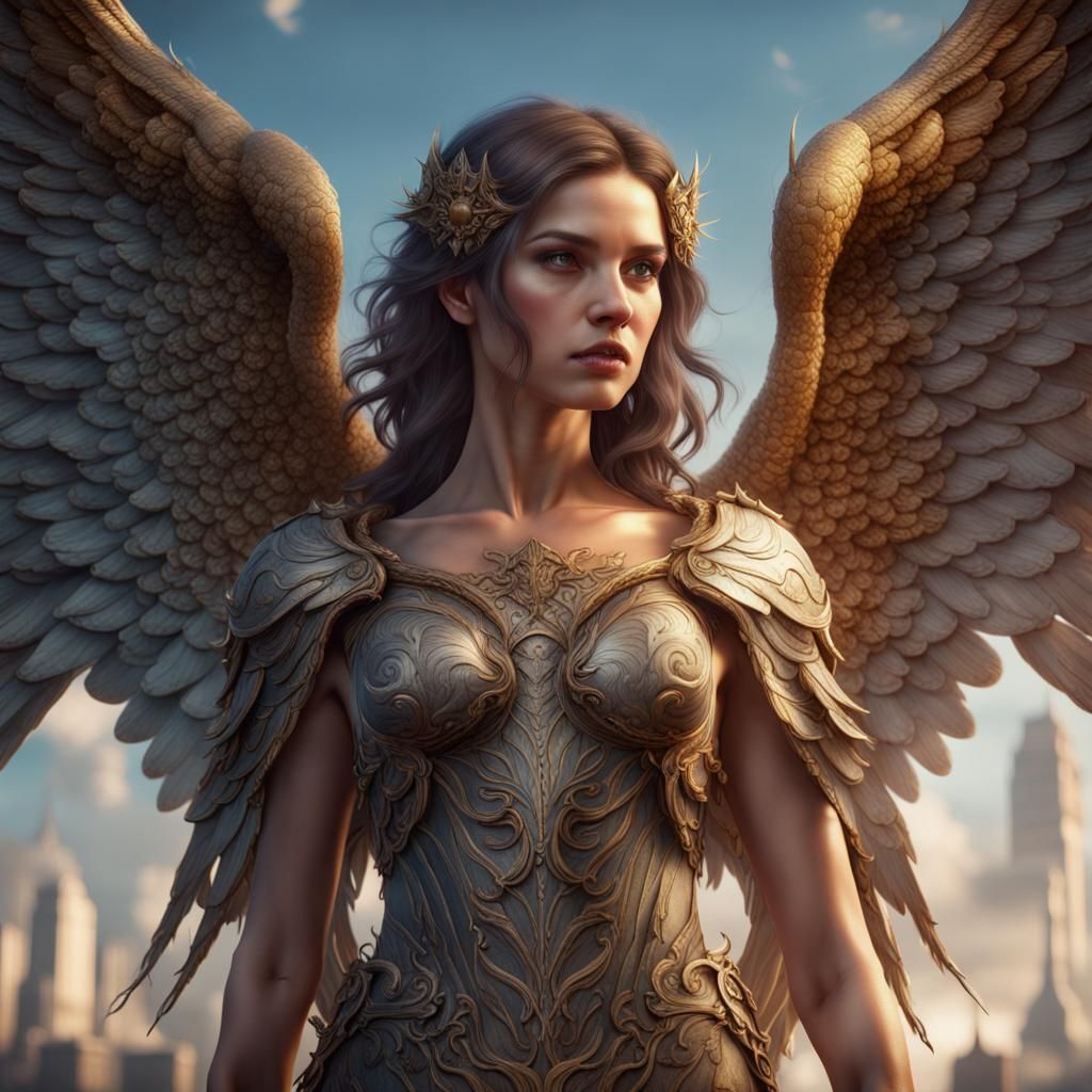 Beautiful female Angel