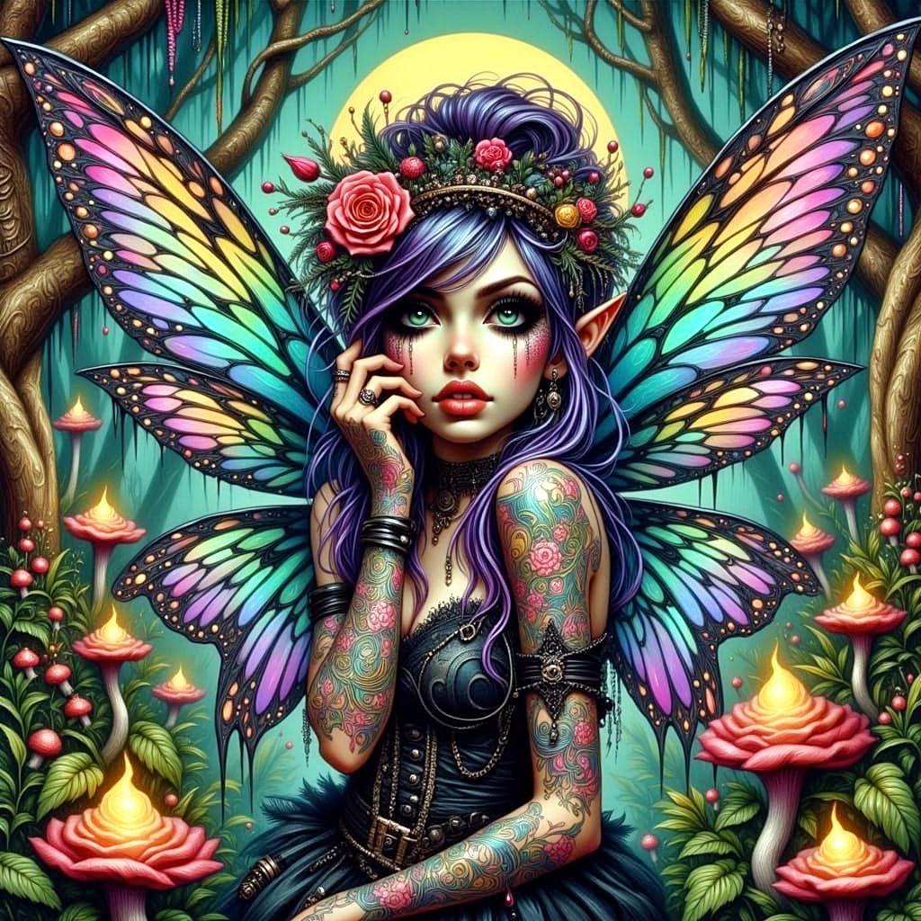 Wings of Wisteria and Woe