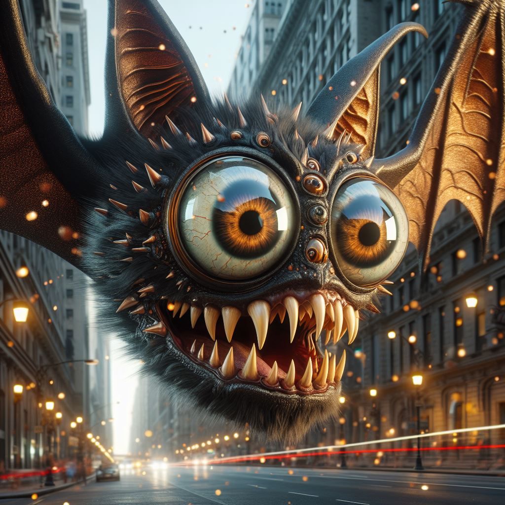 Googly Eyed Bat