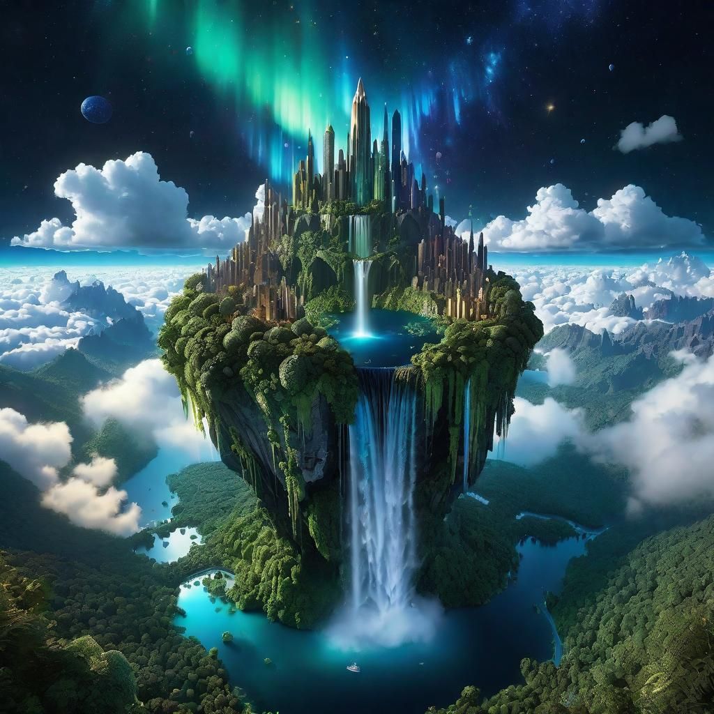 Green Utopia  by @dreamowl