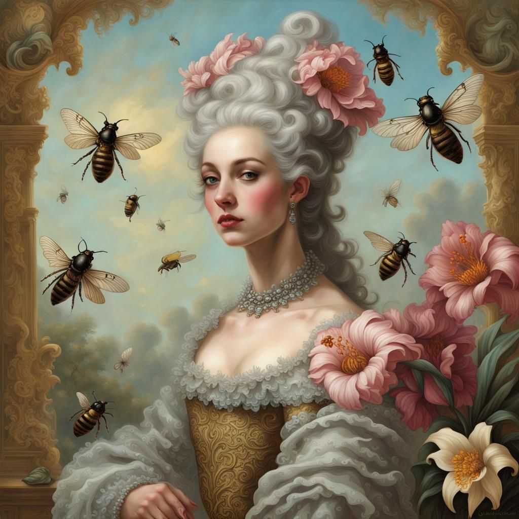 Rococo bees