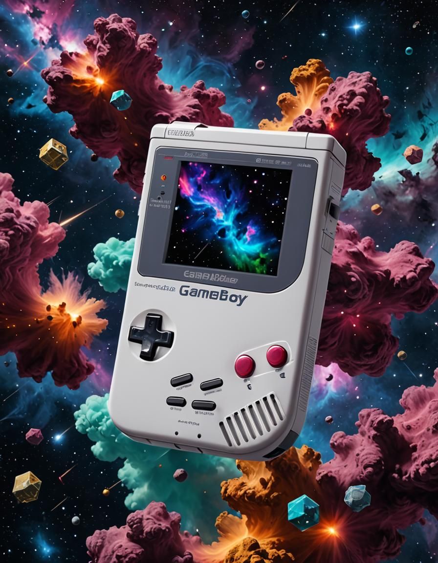 Space Gameboy  by @Piktor