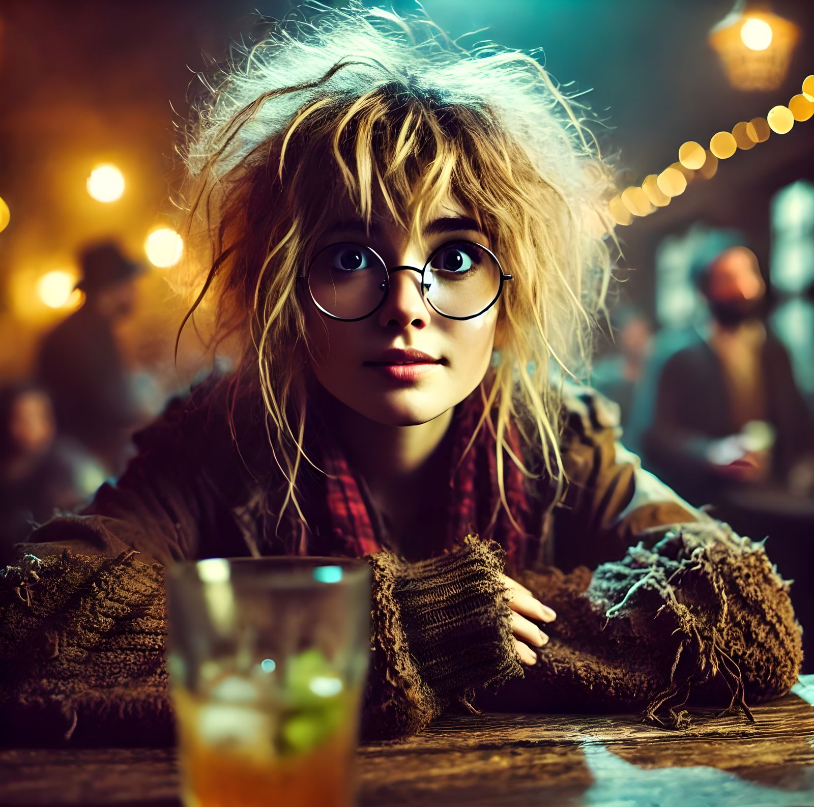 Young Sybill Trelawney