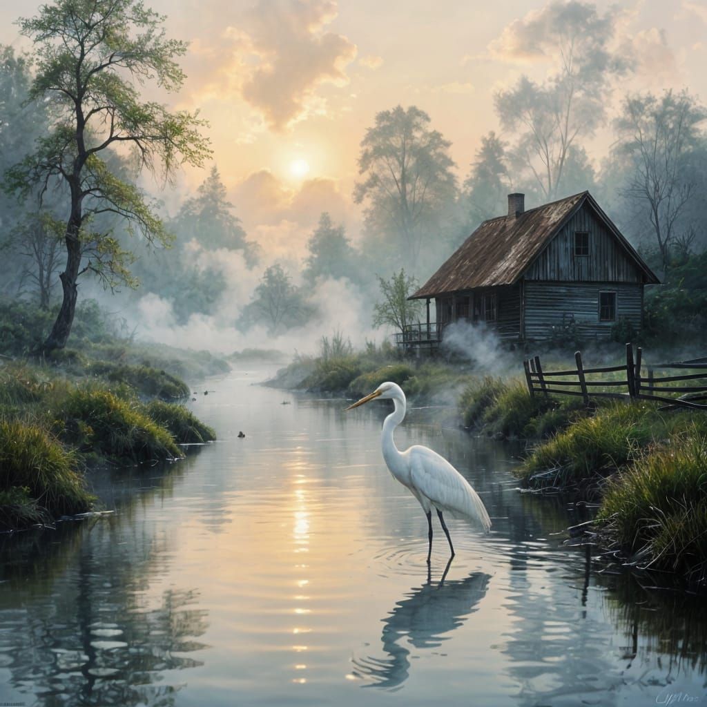 Misty Morning   by @Chief_Runs-with-scissors