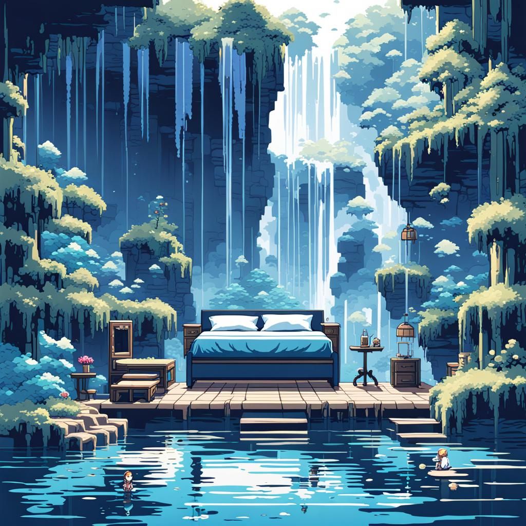 8 bit pixel bedroom - Just the AVERAGE princess 8 bit pixel bedroom - Just the AVERAGE princess