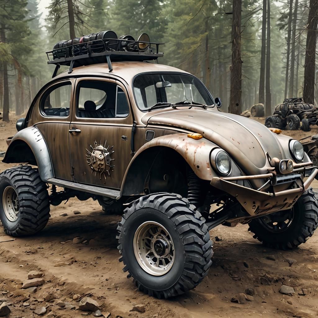 Steampunk-Stil VW Käfer