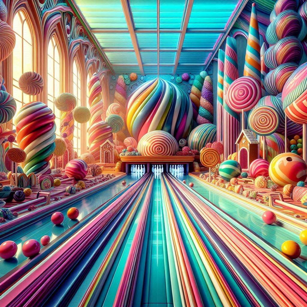 Candy Bowling Alley 1
