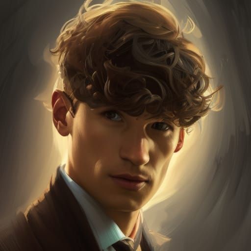 Theseus Scamander AI Generated Artwork NightCafe Creator