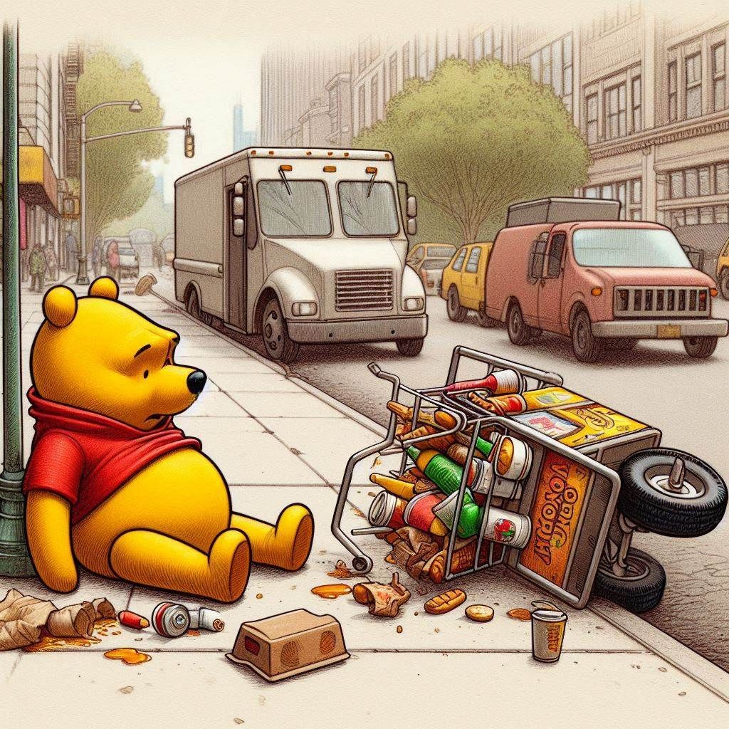 The Pooh-Cart War