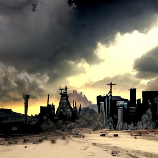 apocalyptic wasteland
