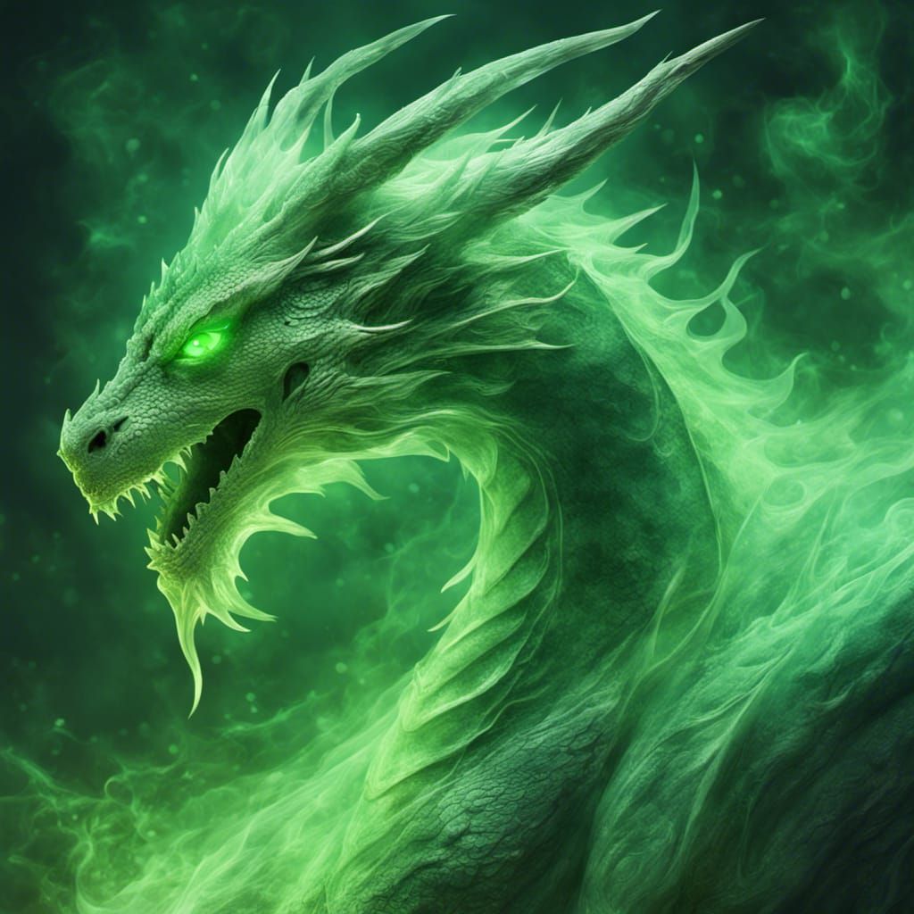 Green Dragonflight - AI Generated Artwork - NightCafe Creator