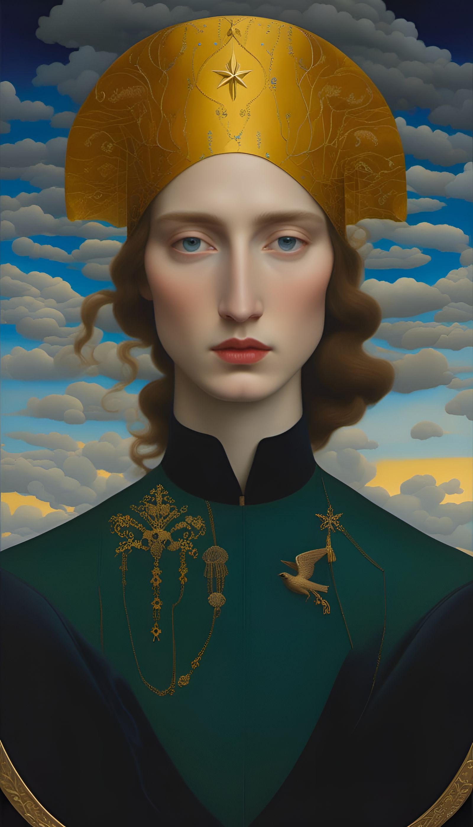 Professional artist modern magical realism, Jan Va Eyck, Lizzie Riches ...