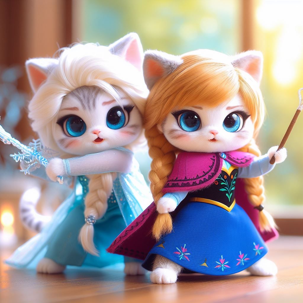 Anna and Elsa