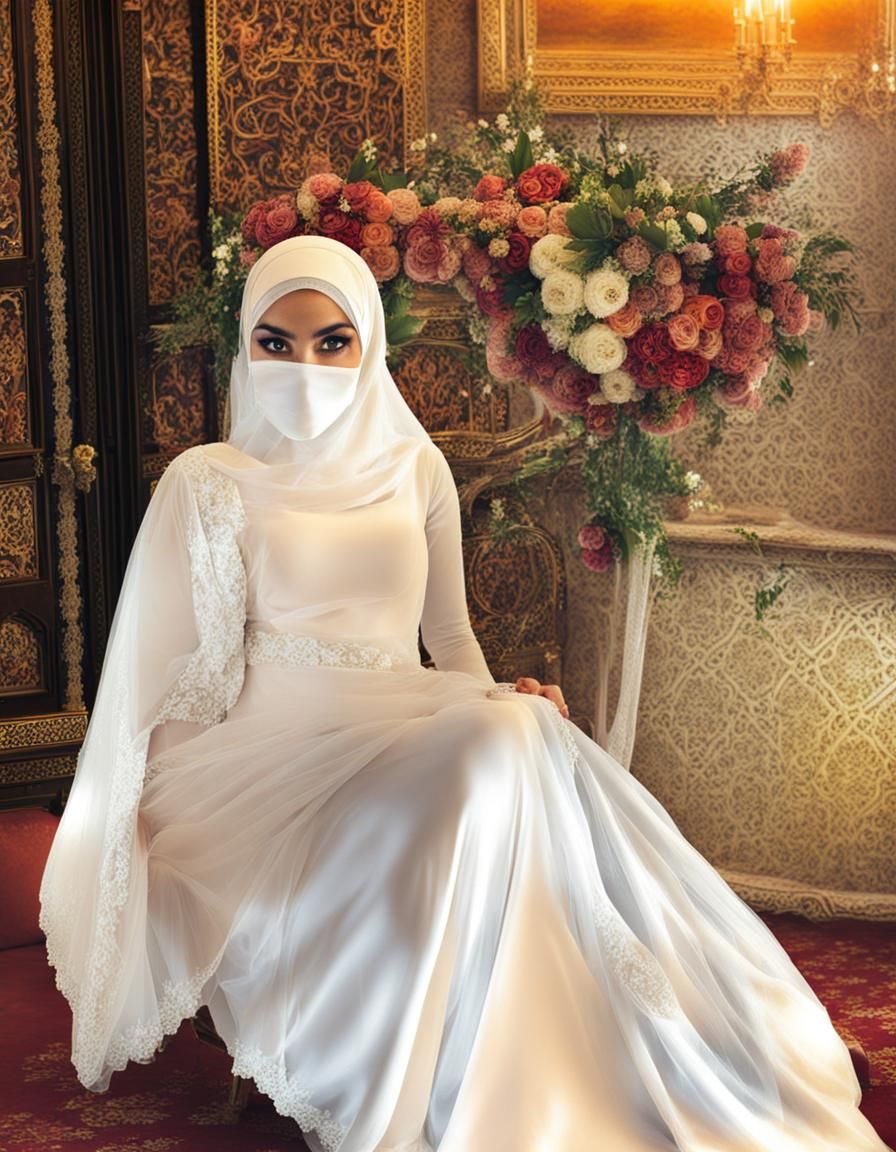 Muslim bride - AI Generated Artwork - NightCafe Creator