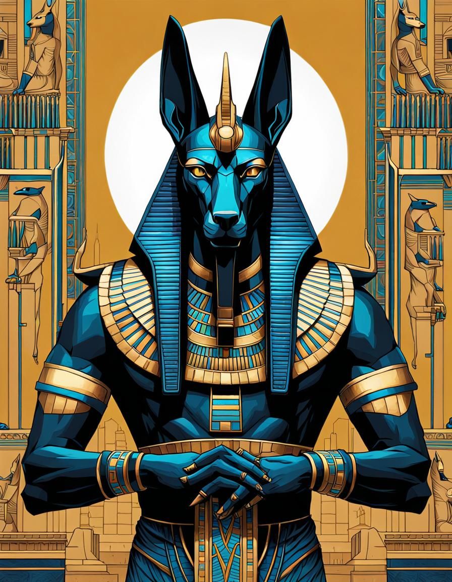 Anubis - AI Generated Artwork - NightCafe Creator