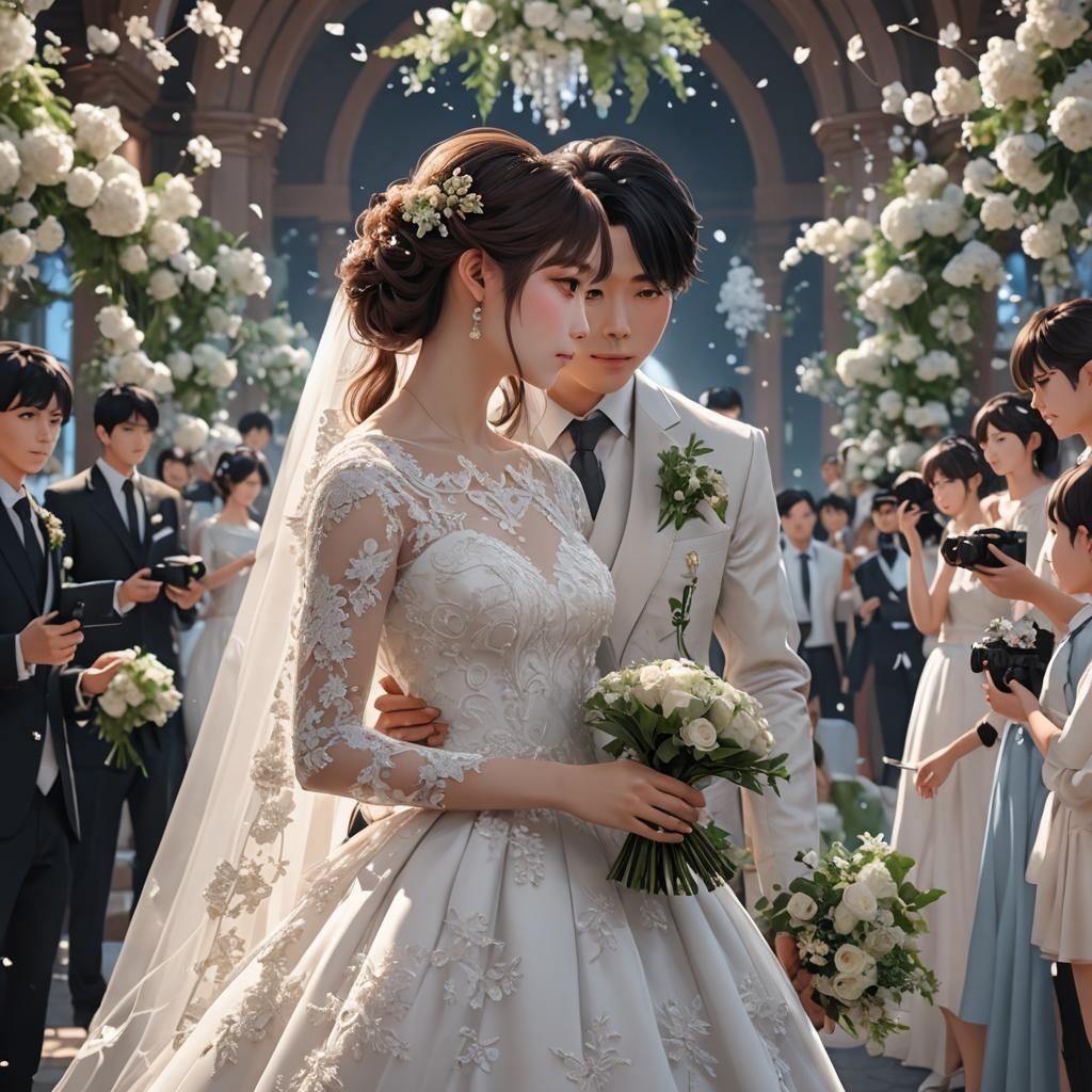 a photographer in a wedding