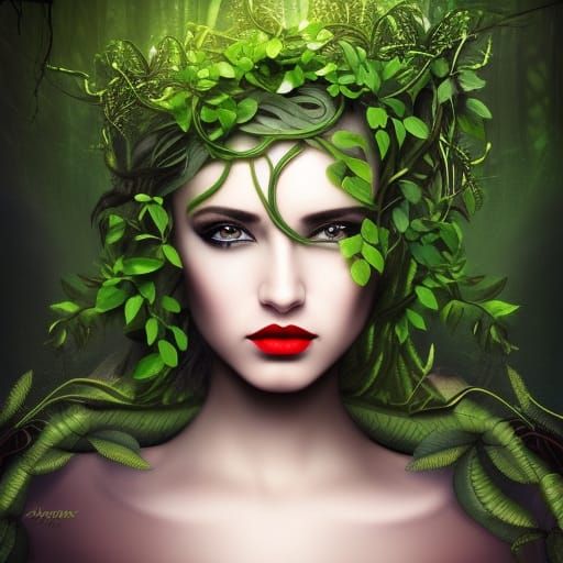 Goddess of Nature - AI Generated Artwork - NightCafe Creator