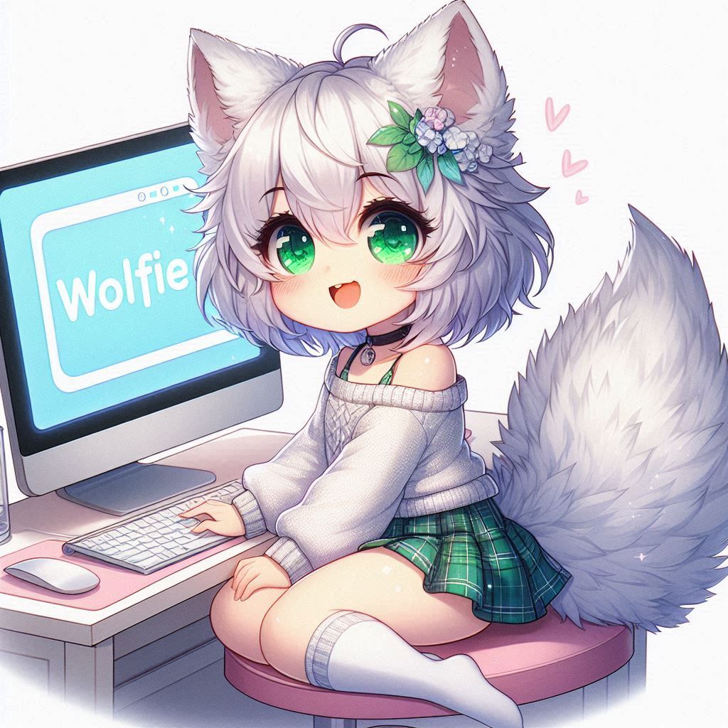 Computer Time | Tribute to @KitsuWolfie!