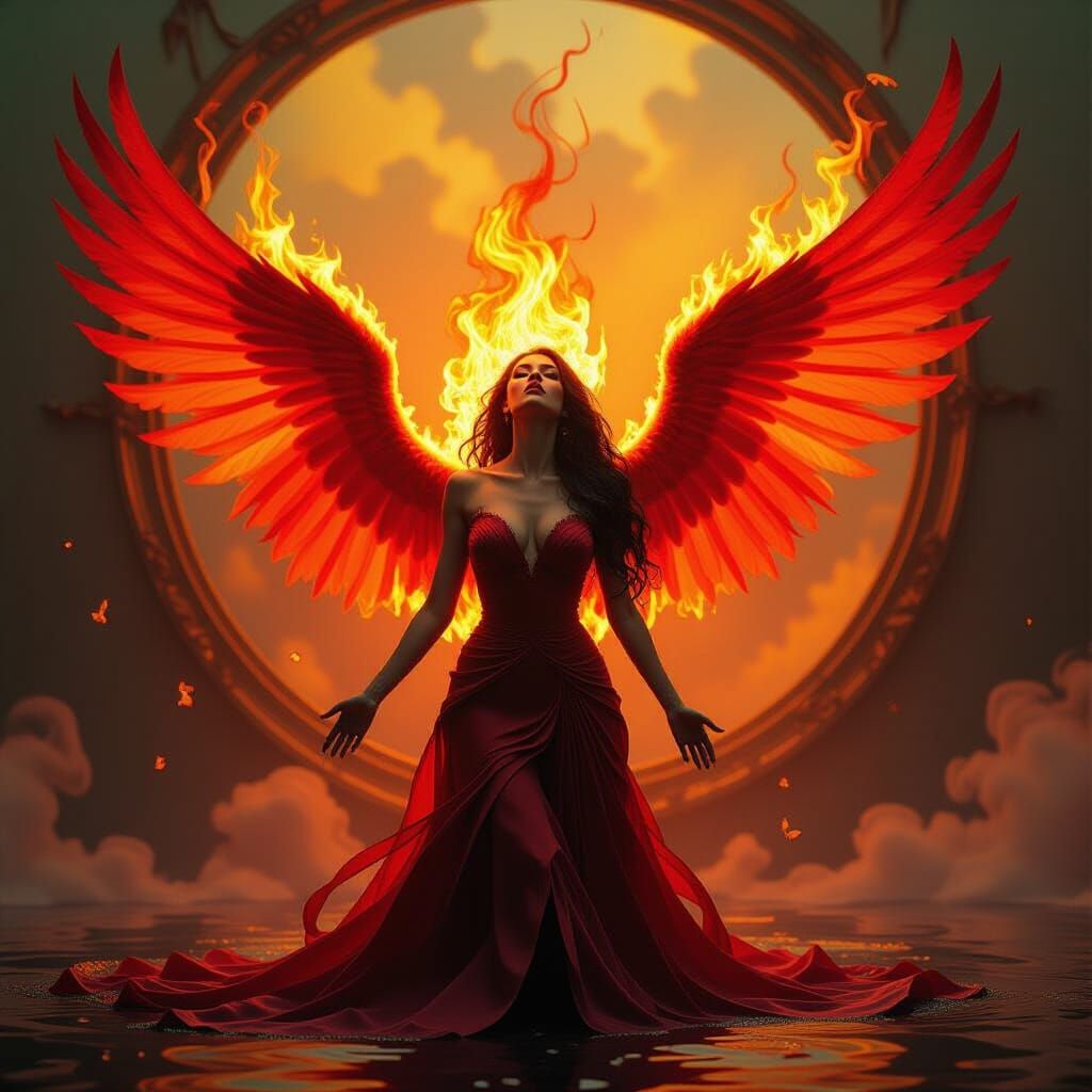 Lady in Red  by @JJackyR