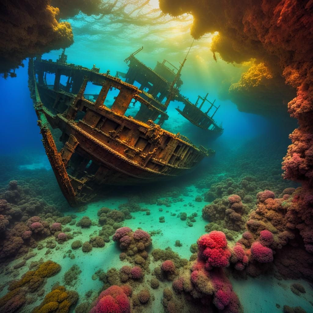 Underwater Decay  by @bookwrm0706