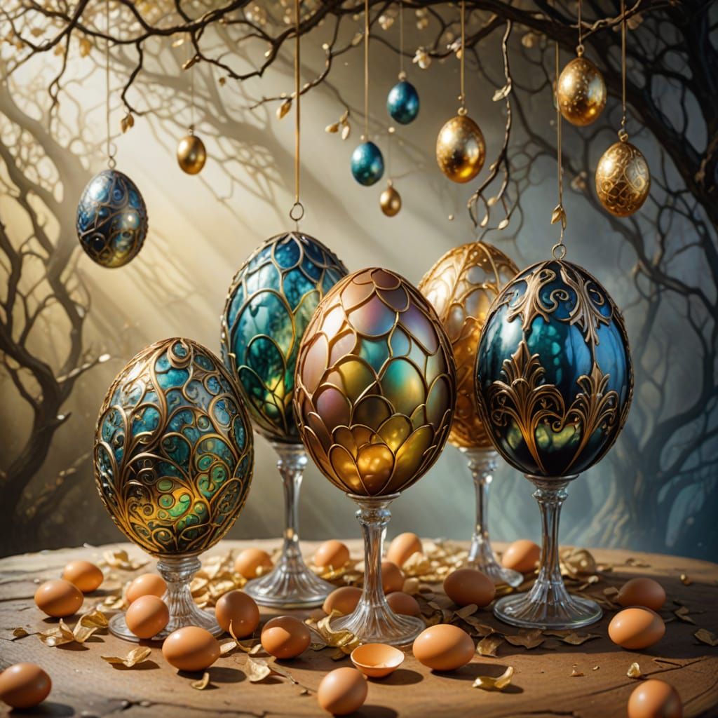 Easter Eggs  by @atpollard