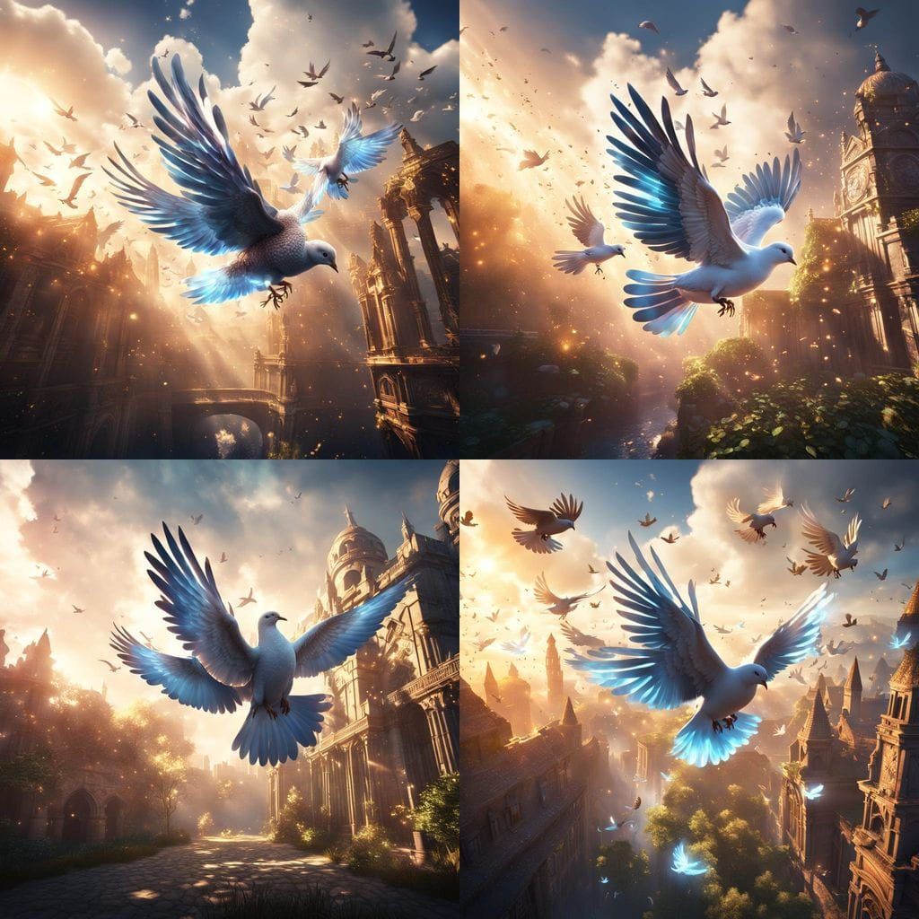 Magic doves 🕊️