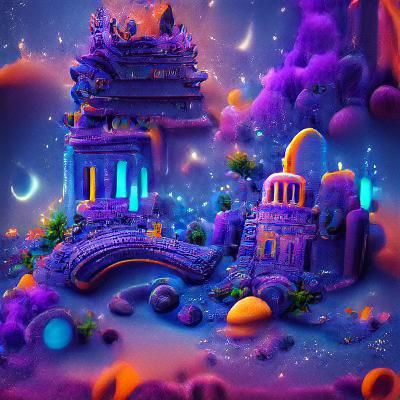 midnight galaxy temple