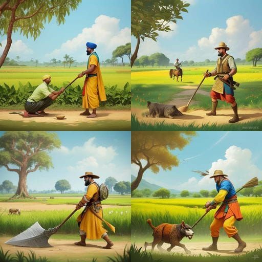 Brave Farmer Defends Sacred Peepal Tree from Landowner