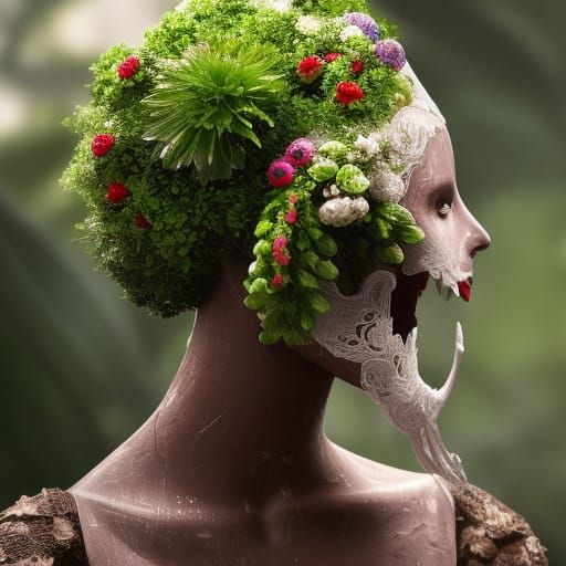 MANNEQUIN :: Intricately detailed Oil Painting; Fine Detail;...