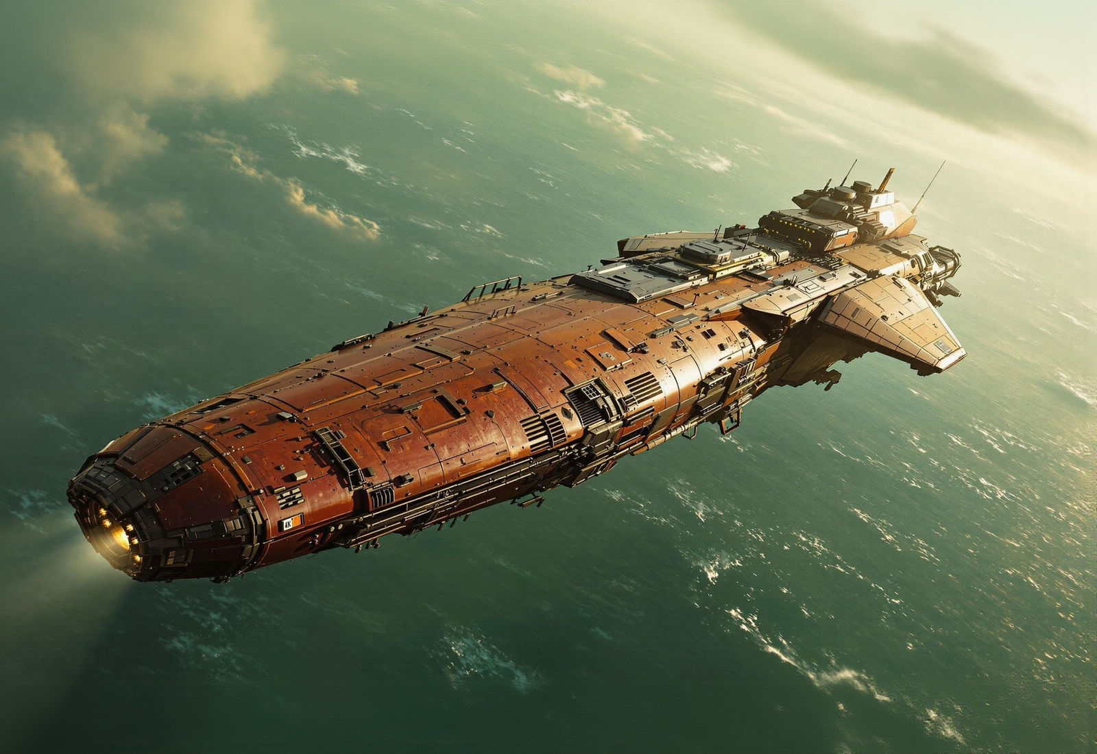 The Expedition Ship Scanning for Resources  by @Bubbles_Mac