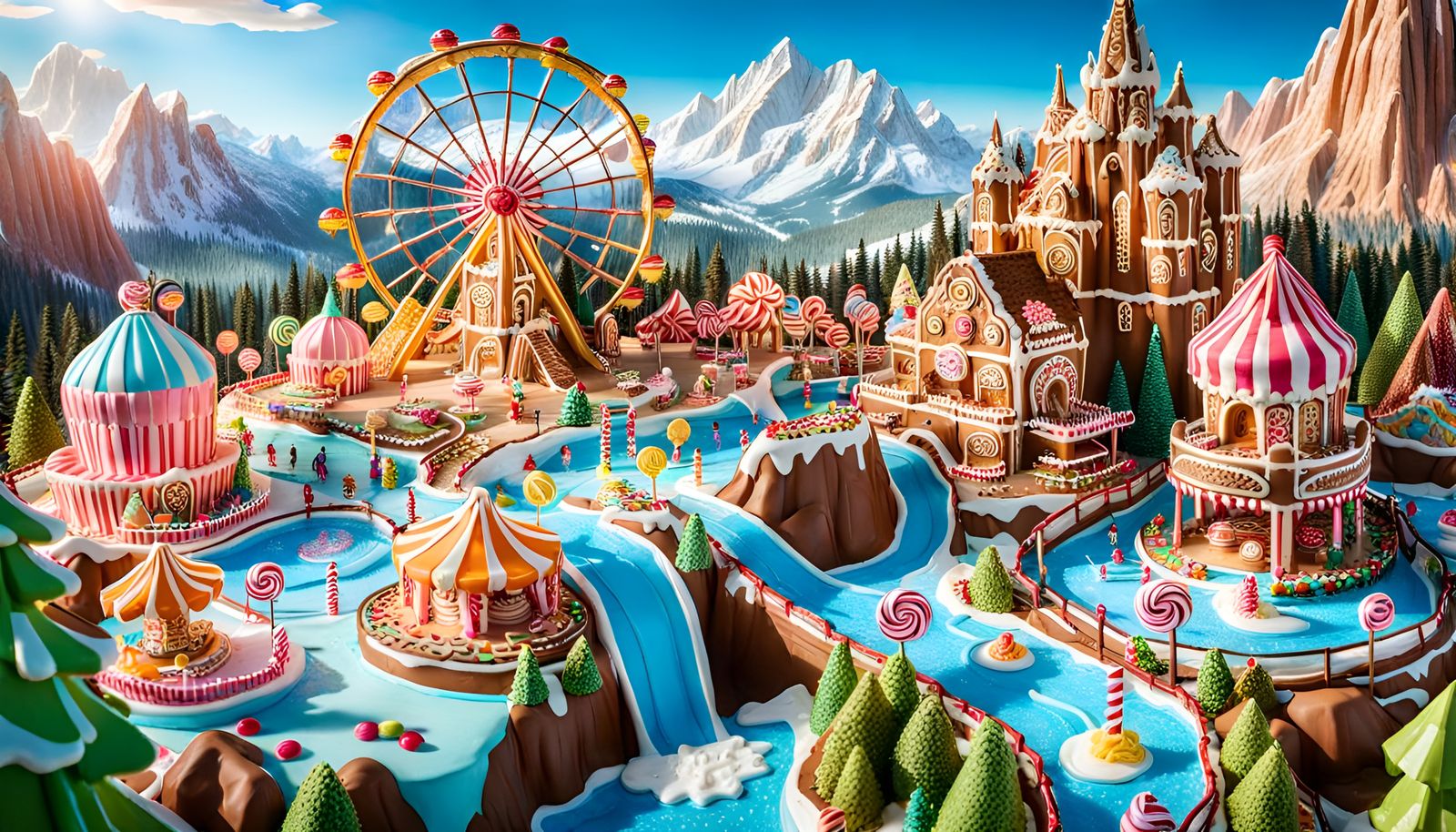 Candy Wonderland  by @Crystalline