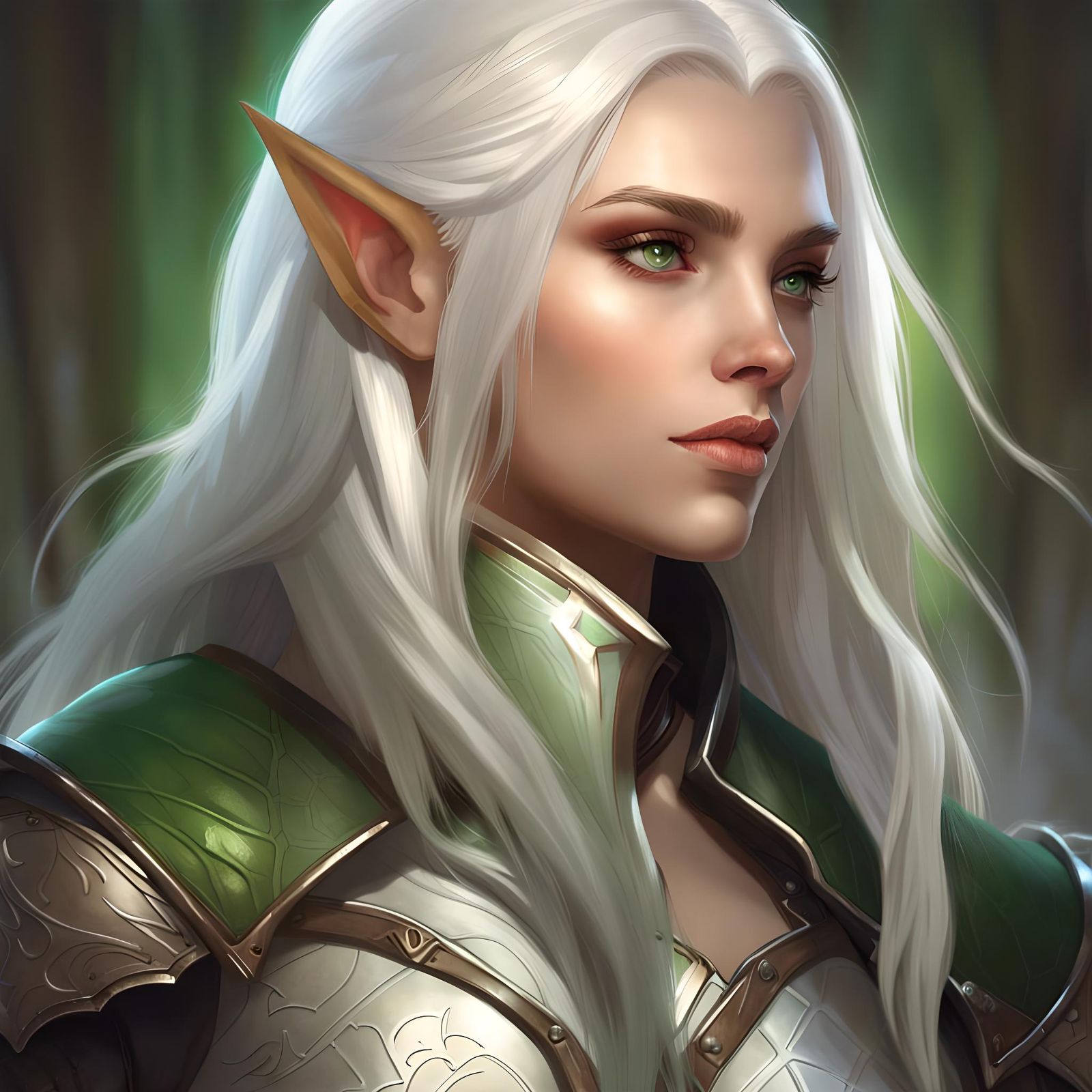 Half-elf woman