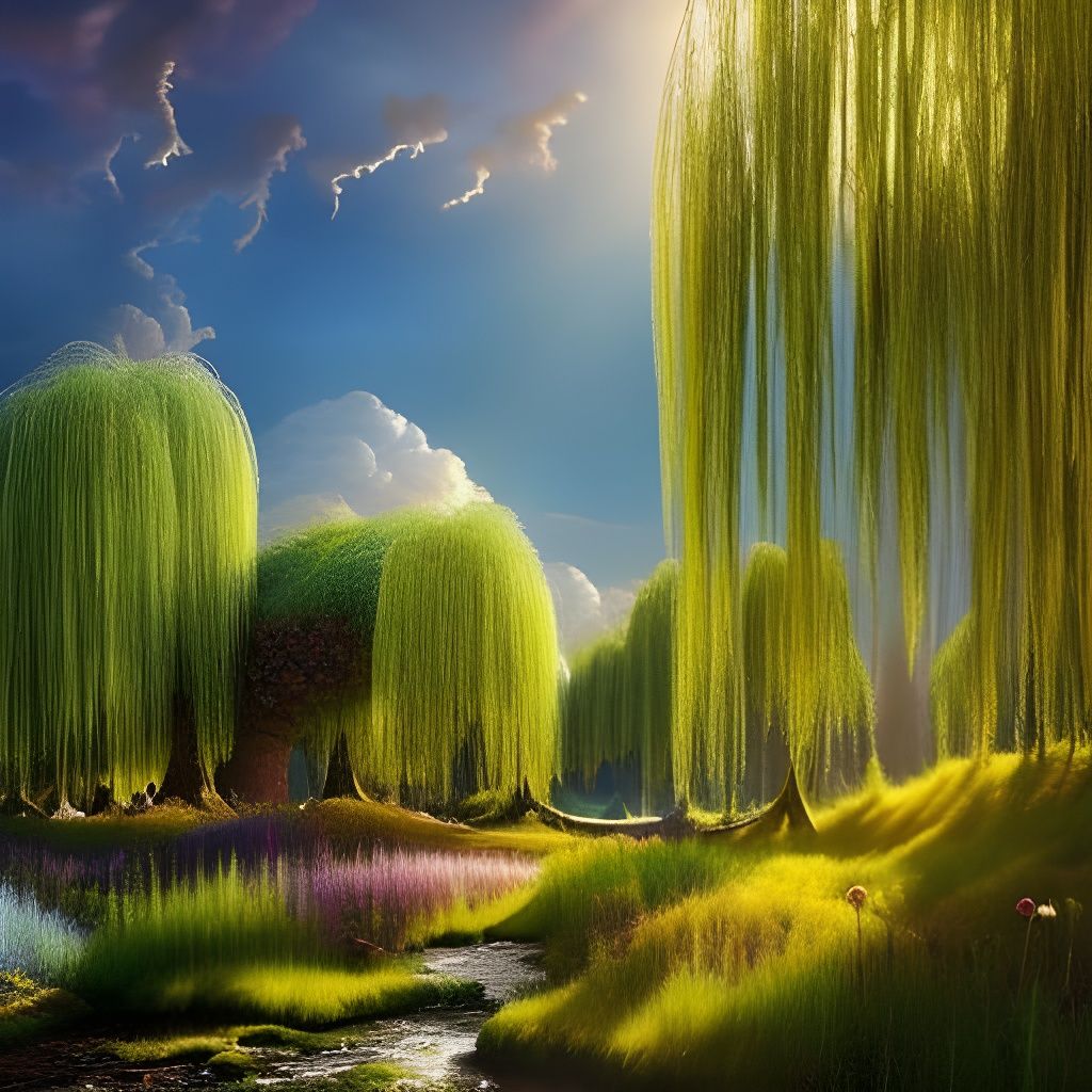 Weeping willows