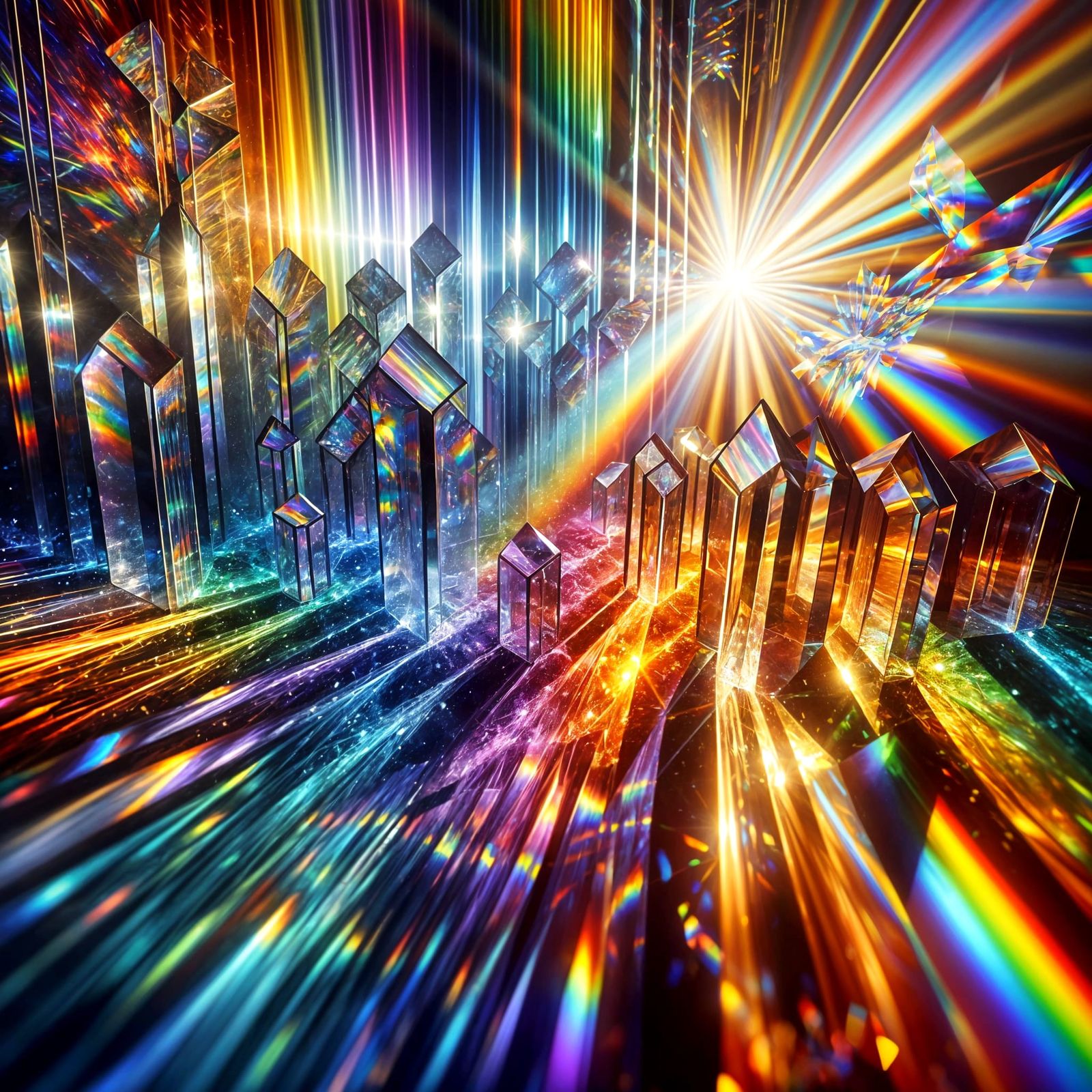 Spectrum Scattering   by @Art of Art