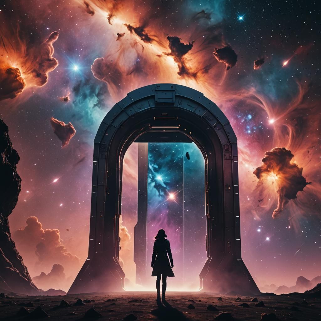 What Lies Beyond....  by @AI Gratia Artis
