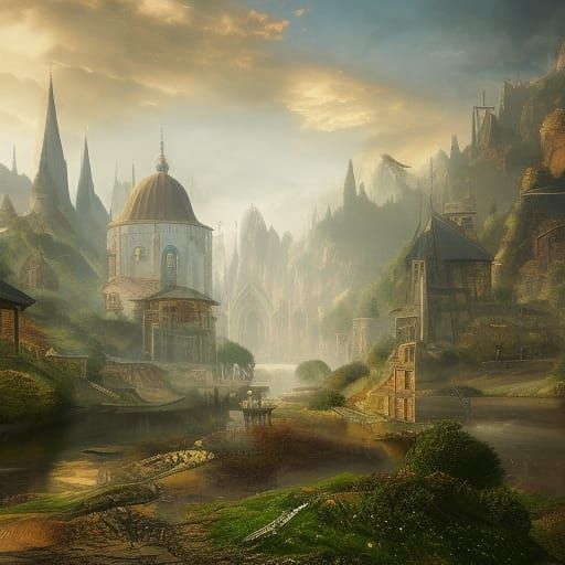 romantic landscape