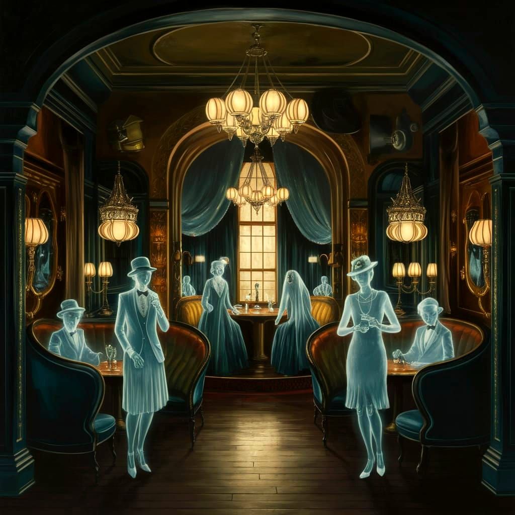The haunted speakeasy.