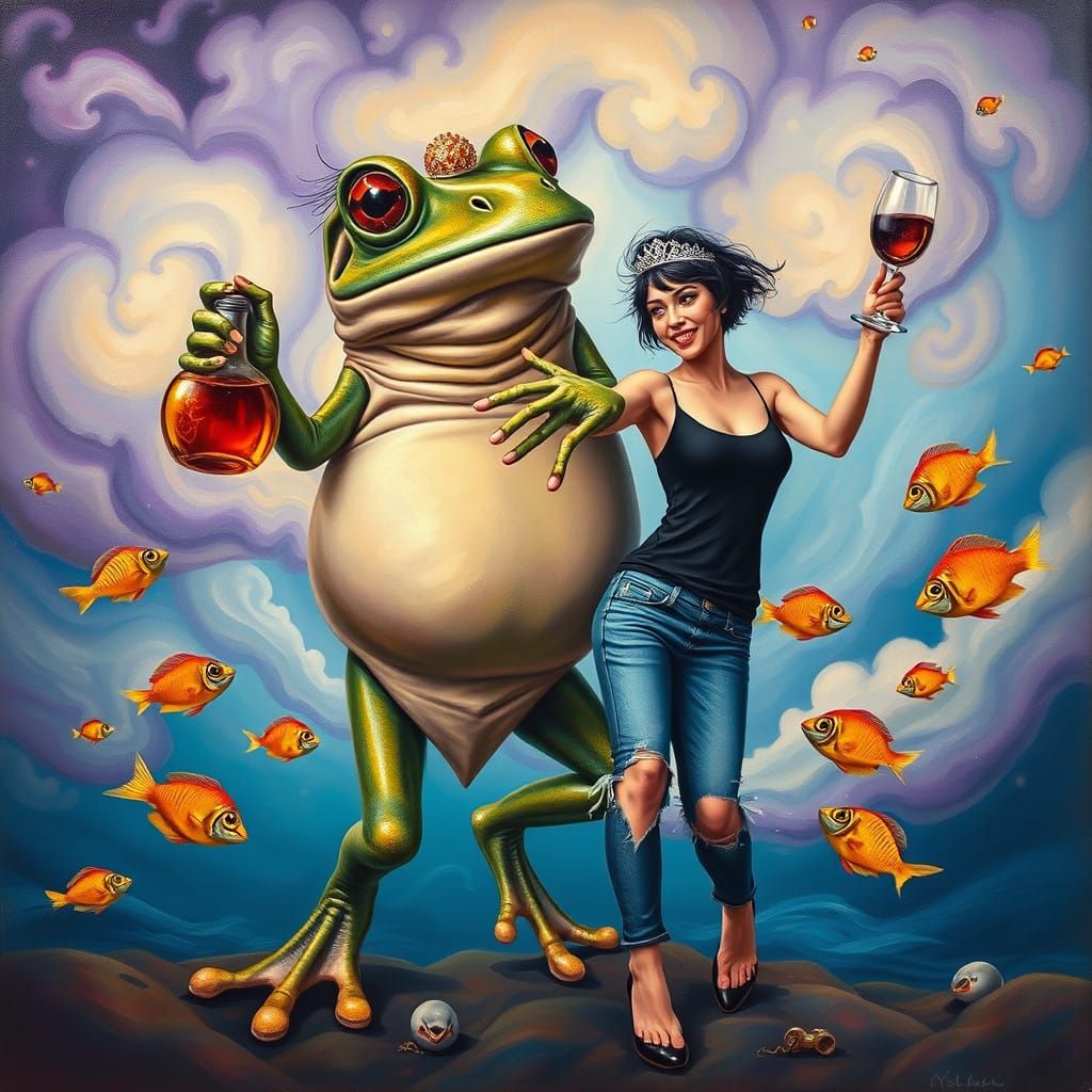 Joy To The World (aka: Jeremiah Was A Bullfrog) by Three Dog Night   by @Lady Weirdo 