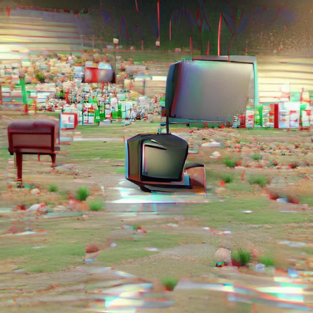 Lonely Television 8K 3D