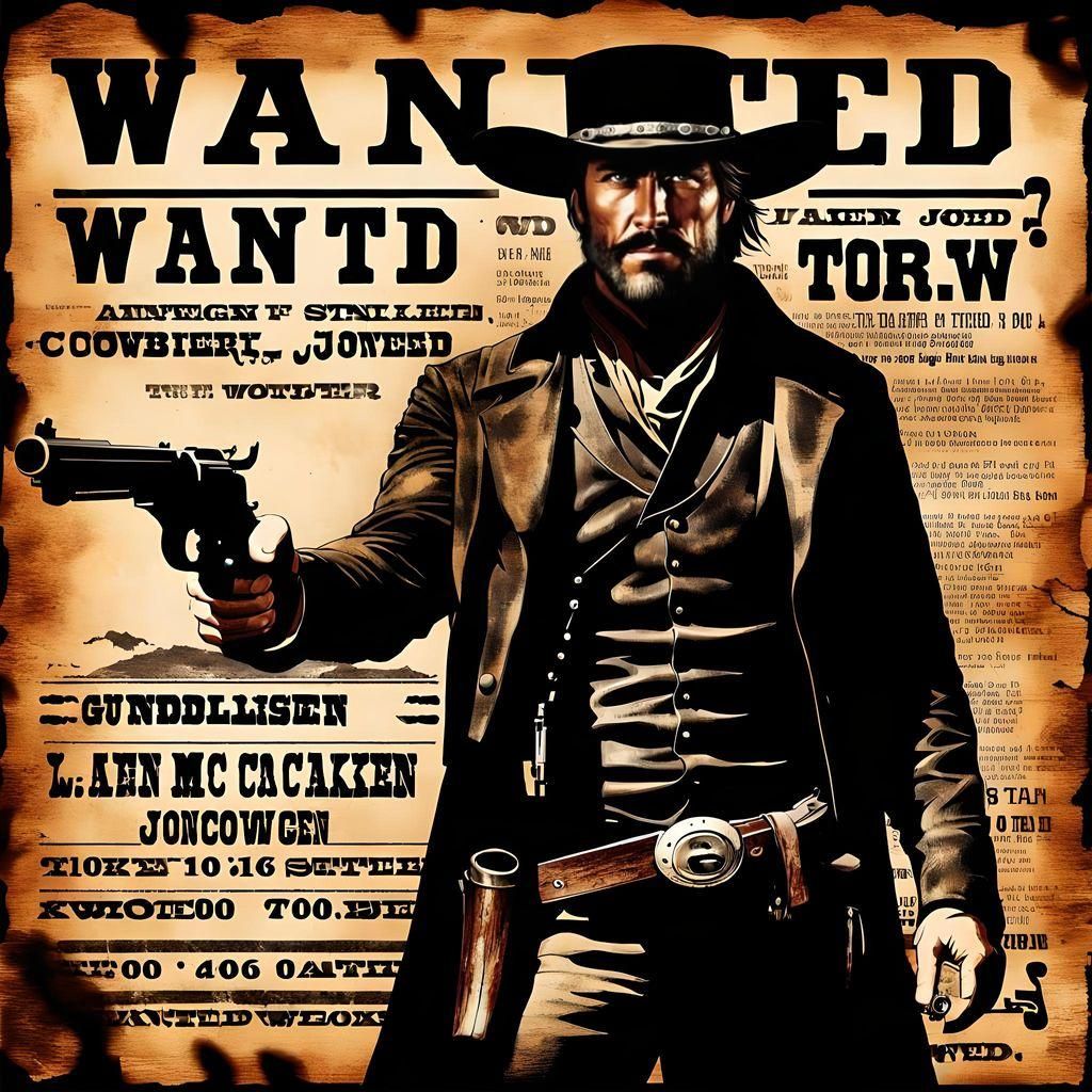 Wanted poster   by @Revenant_