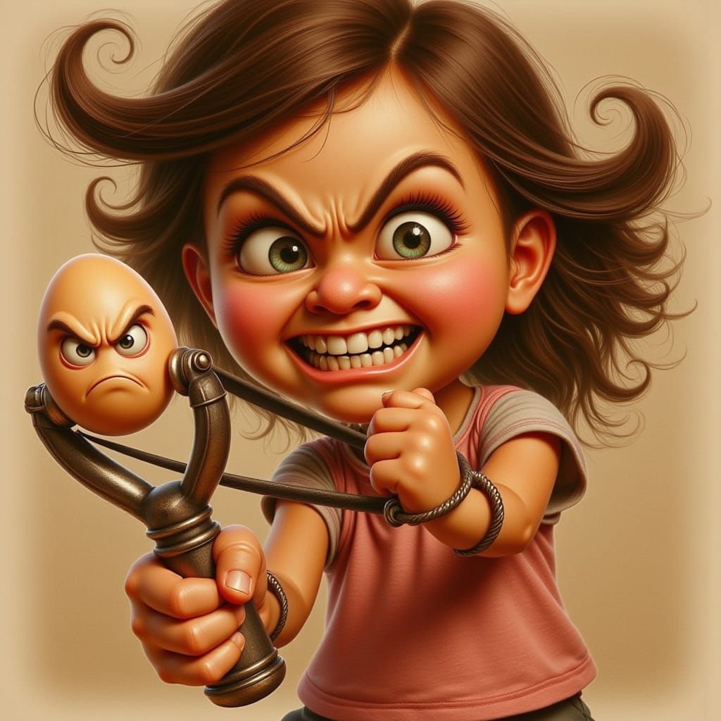 Angry Eggs - Slingshots