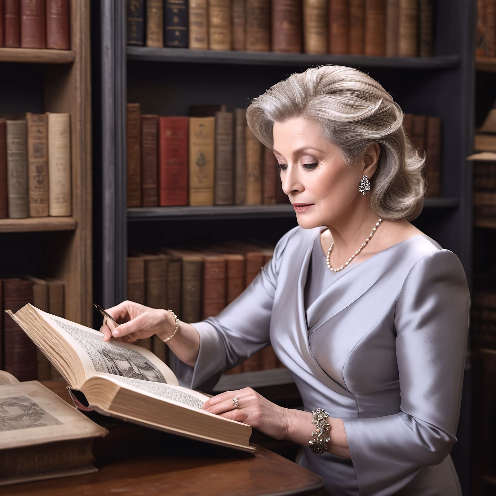 305 – From time to time Amalia returned to her bookshop, oft...